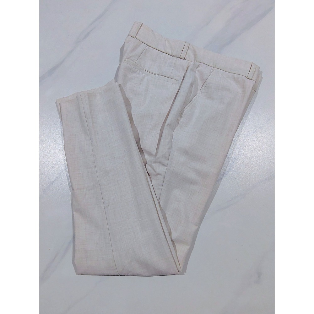 State & Liberty Tech Pants Mens 31x28 Beige Athletic Fit Stretch Performance